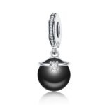 Mystic Black Pearl Charm