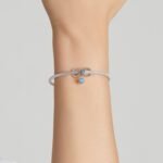 Eternal Love Blue Infinity Heart Charm