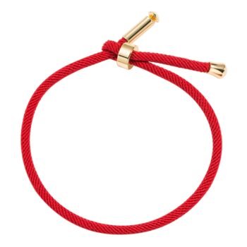 String Pull Red Bracelet