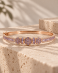 Lilac Symphony Bangle
