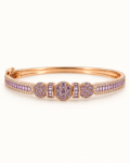 Lilac Symphony Bangle