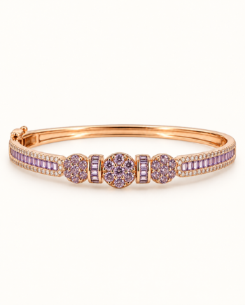 Lilac Symphony Bangle