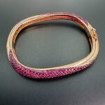 Ruby Cascade Bangle