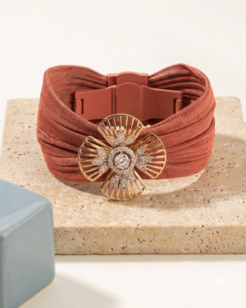 Terracotta Bloom Cuff
