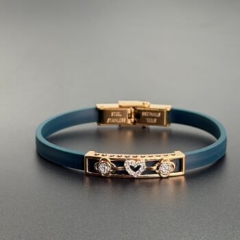 Twin Spark Heart Bracelet