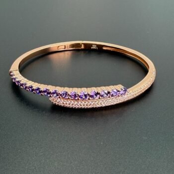 Violet Wave Bangle