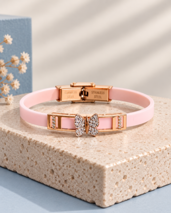 Blush Butterfly Bracelet