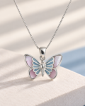 Flutterwing Butterfly Pendant Necklace