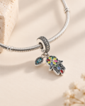 Hamsa Charm Dangle Bead