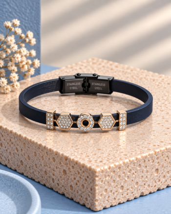 Hex Noir Bracelet