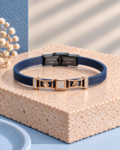 Midnight Bow Bracelet