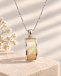 Mother of Pearl Silver Pendant