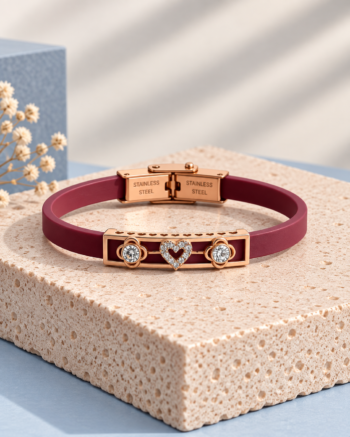 Orbit Heart Bracelet