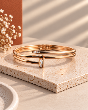 Rose Crossover Bangle