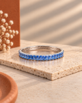 Sapphire Baguette Bangle